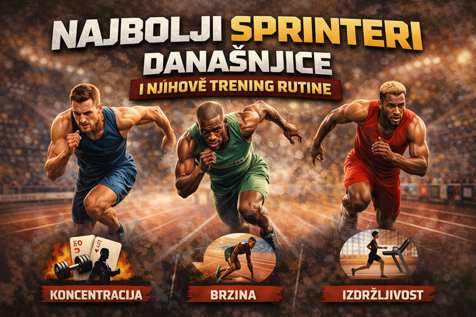 Najbolji sprinteri današnjice i njihove trening rutine